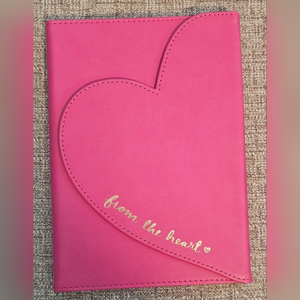 Pink Heart Notebook